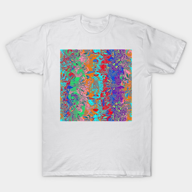 Bright tripping in the garden T-Shirt by SturgesC